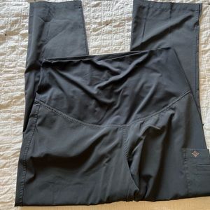 COPY - Med Couture Charcoal Maternity Scrubs